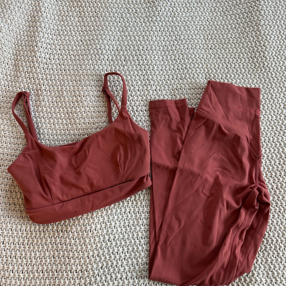 Women's Rust Leggings Set